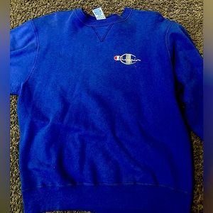 Champion blue crew neck